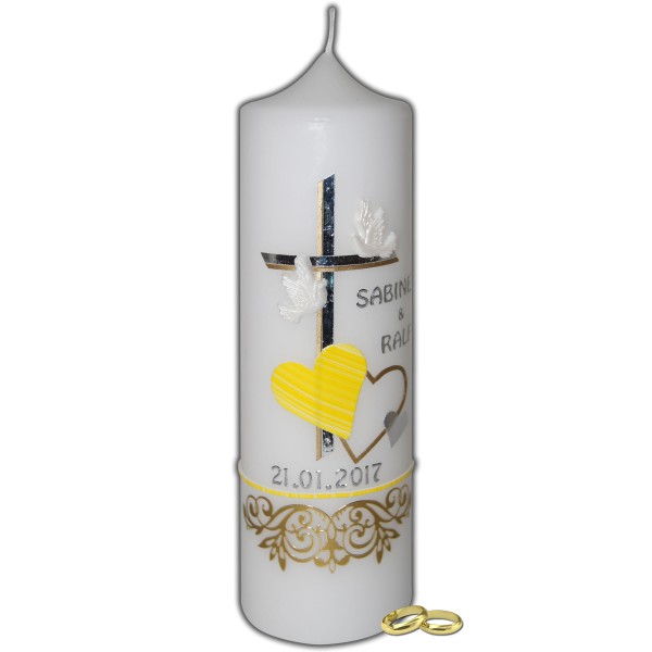 Hochzeitskerze-Brautkerze-Traukerze