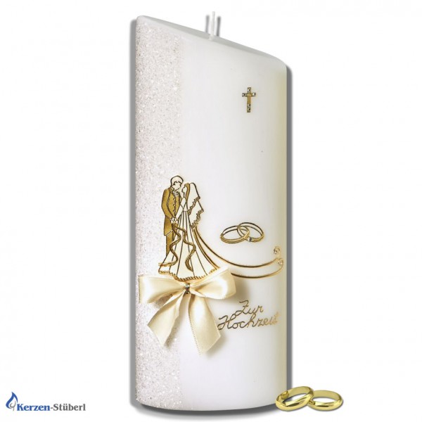 Hochzeitskerze-Brautpaar