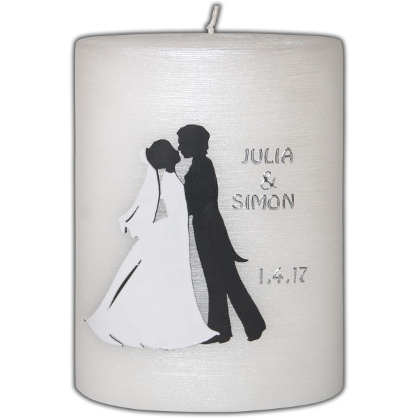 Hochzeitskerze-Brautkerze-Brautpaar