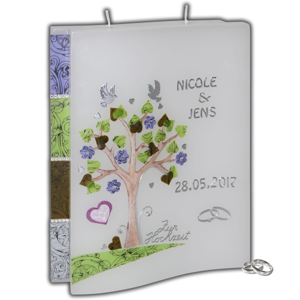 Hochzeitskerze-Brautkerze-Traukerze