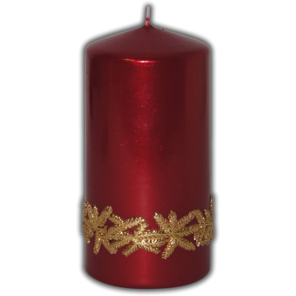 Weihnachtskerze-Adventskerze-Weihnachtsdeko
