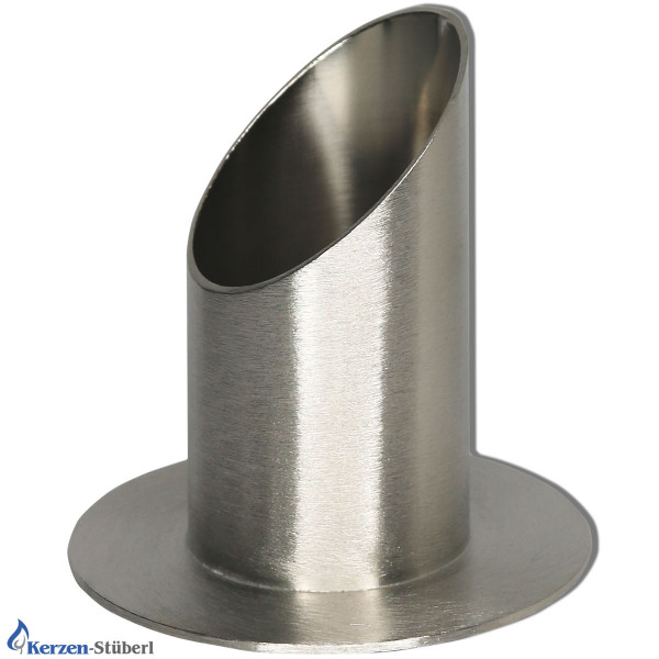 Silber Kerzenhalter für 4 cm Taufkerzen-Kommunionkerzen Test