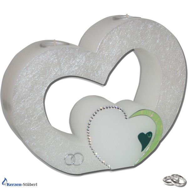 Swarovski Hochzeitskerze