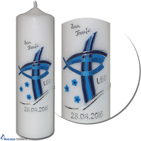 Moderne Taufkerze Test