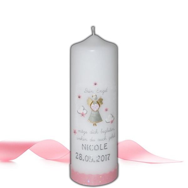 Taufkerze-Engel-Mädchen-Swarovski-Herz