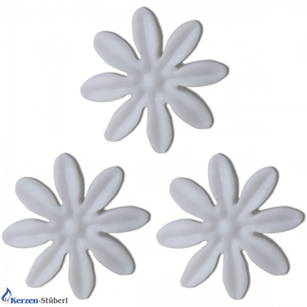 Verzierwachselement-Weiße Blüte Test