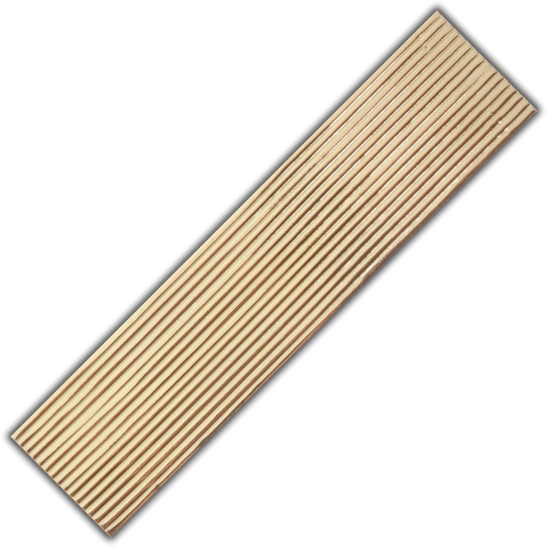 Verzierwachs-Flachstreifen-Gold Test