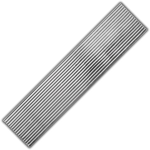 Verzierwachs-Flachstreifen Silber Test