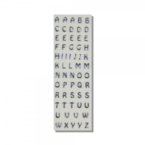 Wachsbuchstaben-Silber Test