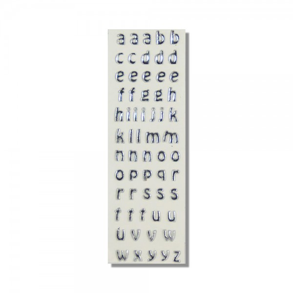 Wachsbuchstaben-Silber Test