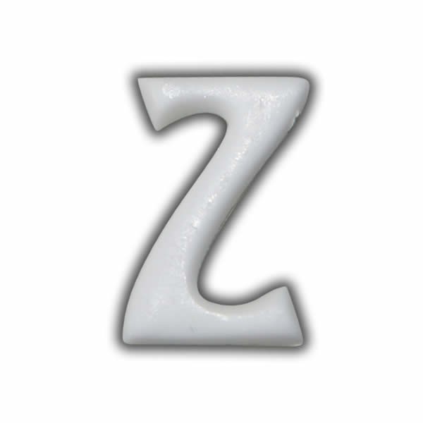 Wachsbuchstaben "Y" Weiss für Vintage Kerzen Test