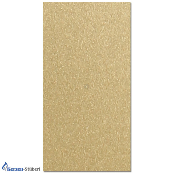 Wachsplatte-Bronzegold-Metalloptik Test