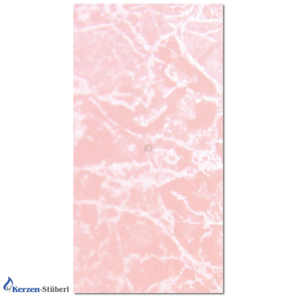 Wachsplatte-Marmoriert-Rosa Test