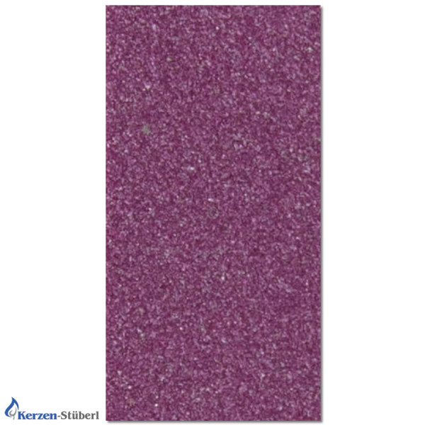 Wachsplatte-Violett-Metalloptik Test