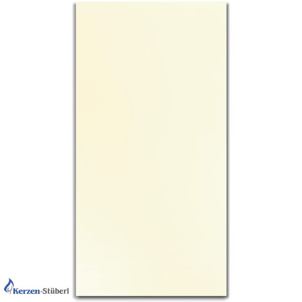 Wachsplatte Creme