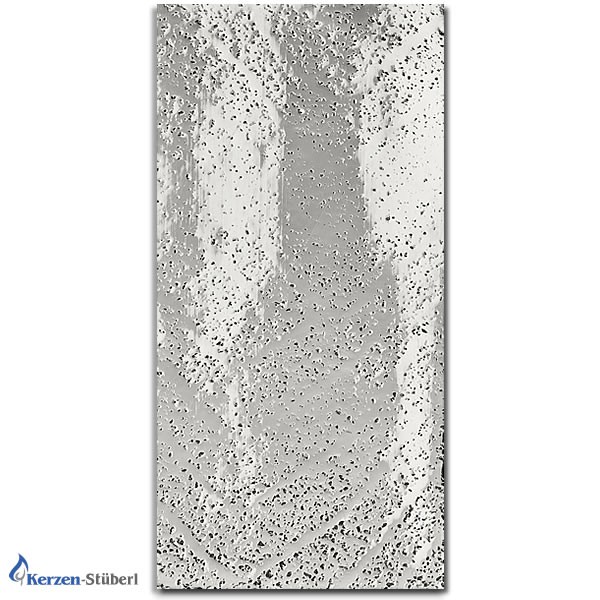 Verzierwachsplatten Wachsplatten "Silber geprägt" Test