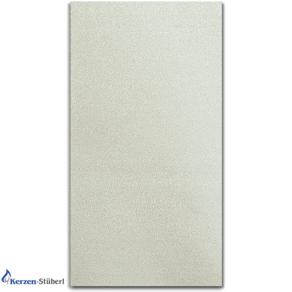 Wachsplatten Silber Matt zum Kerzen basteln