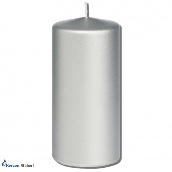 Kerze Farbe Silber D-Luxe | 150x100