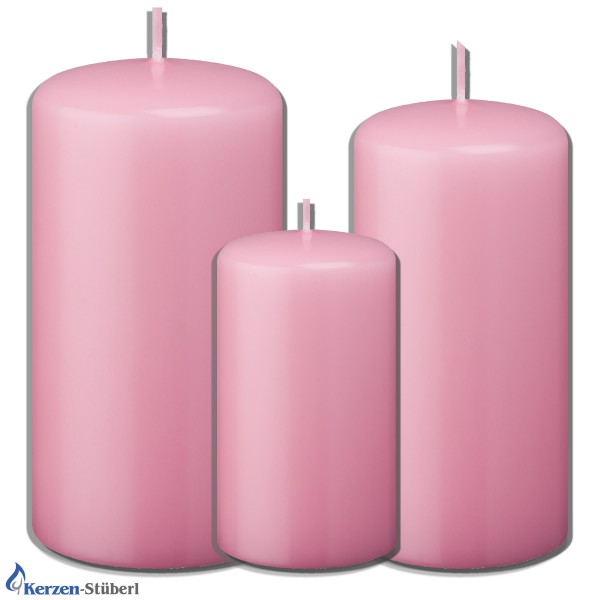 Weihnachtskerzen-Adventskerzen Rosa-Pink