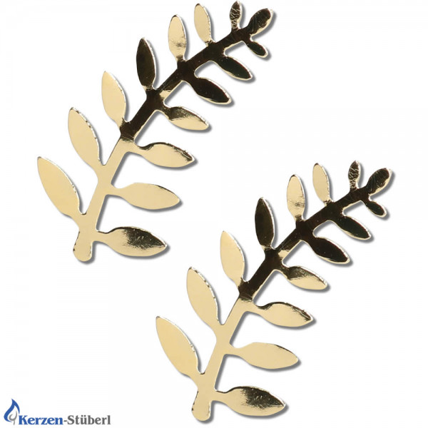 Wachsornament-Goldener Zweig Test
